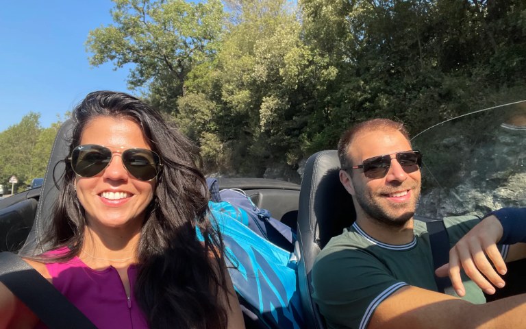 Tennis and Porsche in South of France